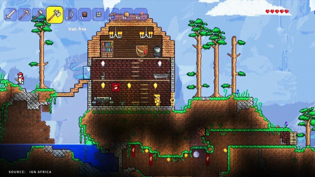 A world for Terraria starter..? ─ With Steam workshop