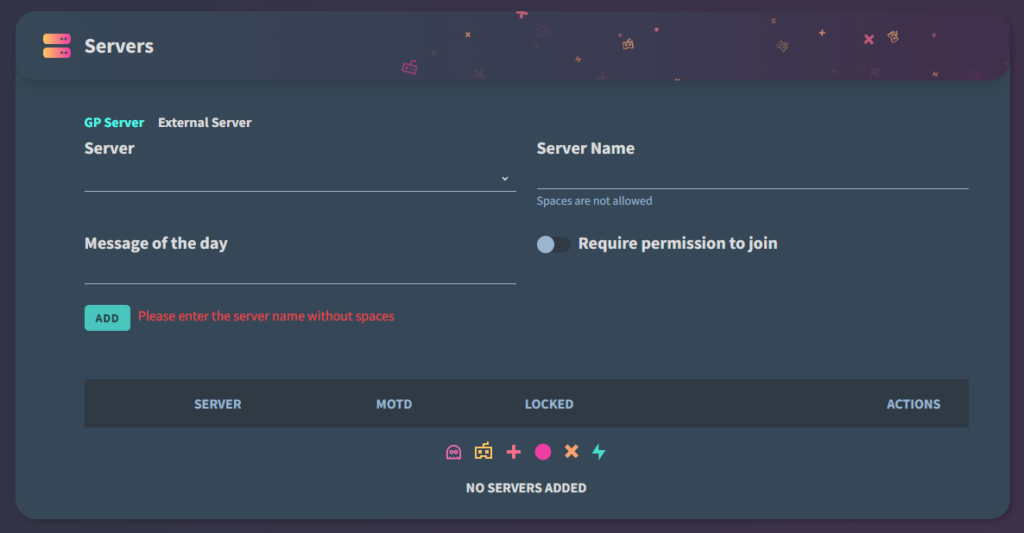 Adding new servers to Minecraft Bungeecord