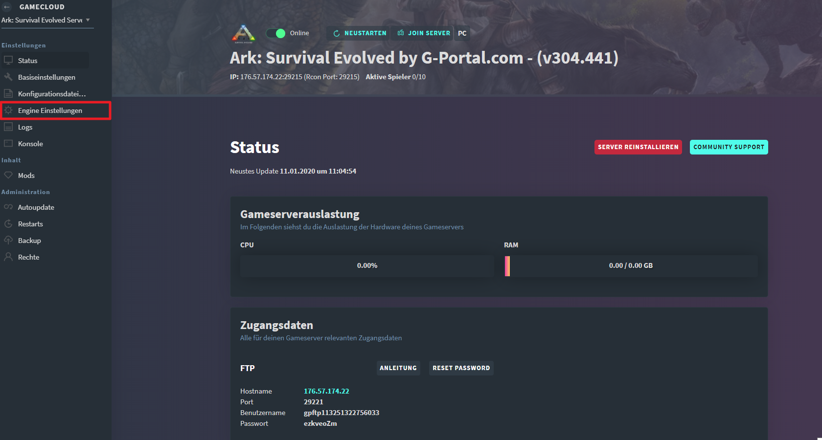 ARK Survival Evolved Augmenter les stats par niveau | GPORTAL Wiki