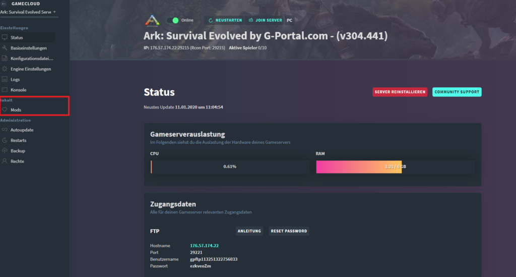 Ark Survival Evolved Mods Und Mod Maps Installieren Gportal Wiki