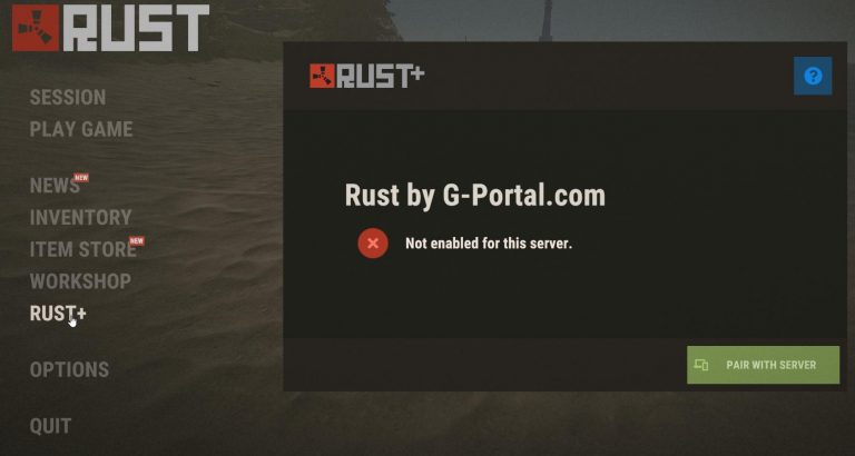 RUST Server Configuration & Admincommands - GPORTAL Wiki