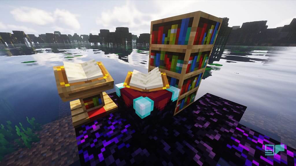 Minecraft enchanting table