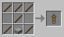 Recipe for Minecraft armor stand