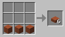 Recipe for Minecraft Slabs